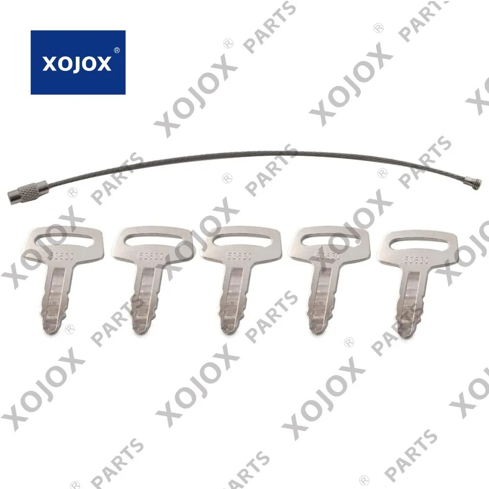 Ключи зажигания XOJOX GZYF, замена RC101-53630, 5 шт., замена ключей зажигания для Ford irect для экскаватора Kubota, погрузчика a
Ключи зажигания XOJOX GZYF, замена RC101-53630, 5 шт., замена ключей зажигания для Ford irect для экскаватора Kubota, погрузчика a