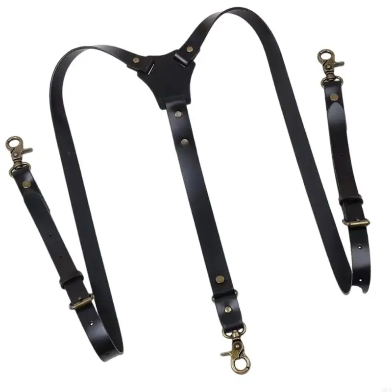 Mens PU Leather Suspenders With Easy Clip On Hook Formal Event Shoulder Strap Bracers For Office Business Everyday Use
Mens PU Leather Suspenders With Easy Clip On Hook Formal Event Shoulder Strap Bracers For Office Business Everyday Use