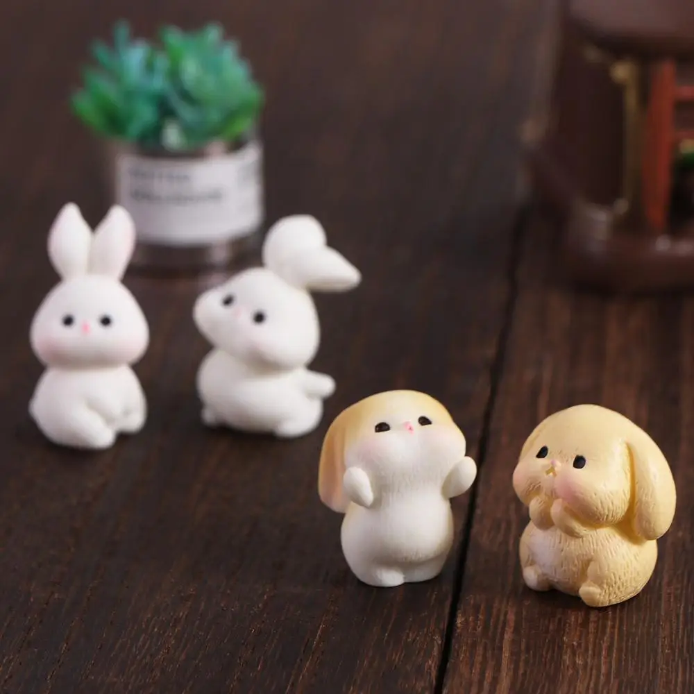 Funny DIY Rabbit Ornaments Cartoon Micro Landscape Resin Rabbit Model Mini Cute Rabbit Miniature Desktop
Funny DIY Rabbit Ornaments Cartoon Micro Landscape Resin Rabbit Model Mini Cute Rabbit Miniature Desktop