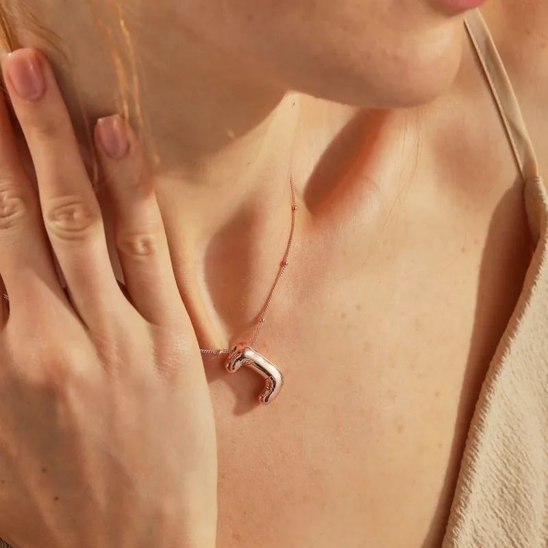 Personalized Bubble Letter Charms Necklace For Women 18K Gold Plated 26 Pieces A-Z Alphabet Initial Pendants Necklace Gifts
Personalized Bubble Letter Charms Necklace For Women 18K Gold Plated 26 Pieces A-Z Alphabet Initial Pendants Necklace Gifts