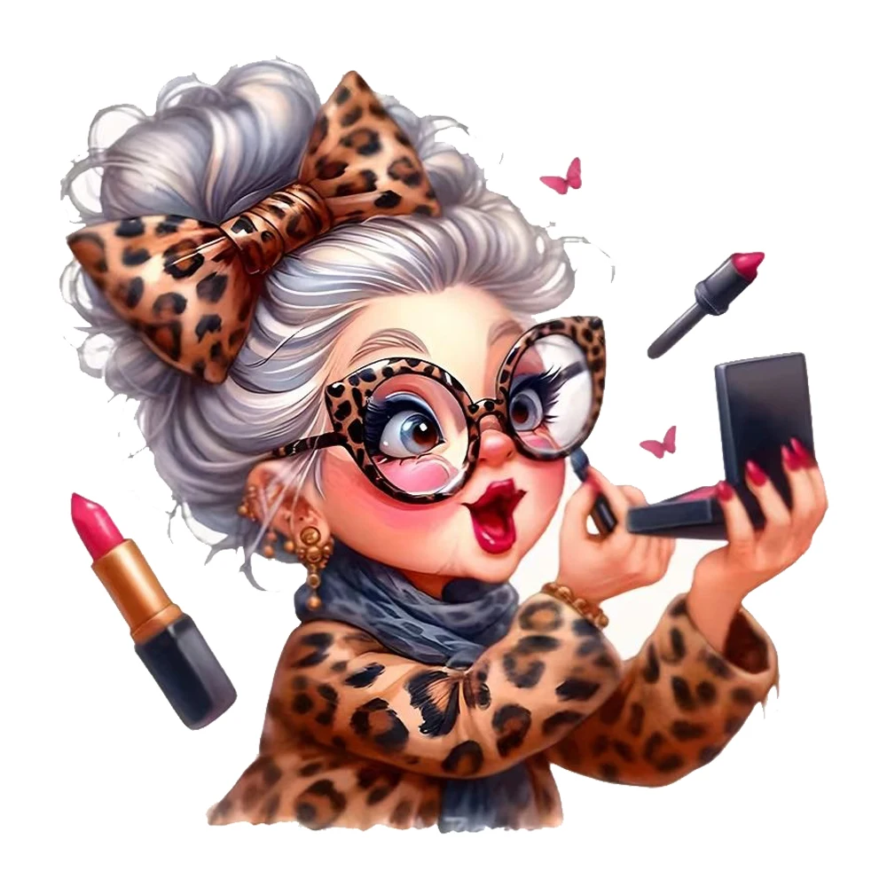 Leopard Print Old Lady Creative Decorative Stickers, Suitable for a Variety of Scene Decorations, Such As Cars, Trucks
Leopard Print Old Lady Creative Decorative Stickers, Suitable for a Variety of Scene Decorations, Such As Cars, Trucks
