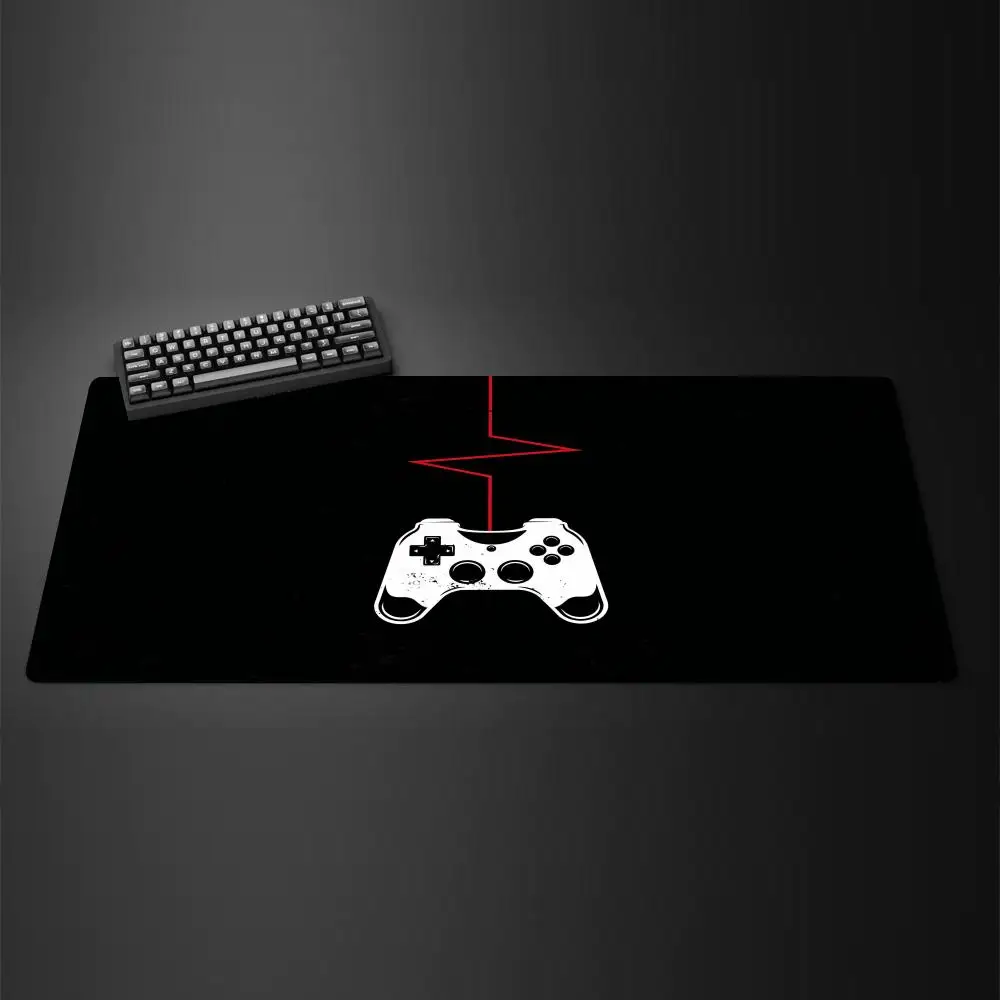 Black Minimalist Game Console Mouse Pad Large Rubber Anti-slip Desk Accessories Mousepad for Office&Gamer Keyboard Mat Decor Rug
Black Minimalist Game Console Mouse Pad Large Rubber Anti-slip Desk Accessories Mousepad for Office&Gamer Keyboard Mat Decor Rug