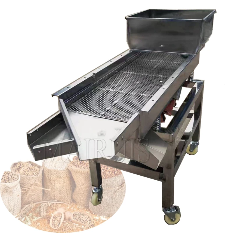 Stainless Steel Grain Screening Machine Multi-Functional Electric Customizable Linear Vibrating Screen Machine For Rice Soybean
Stainless Steel Grain Screening Machine Multi-Functional Electric Customizable Linear Vibrating Screen Machine For Rice Soybean