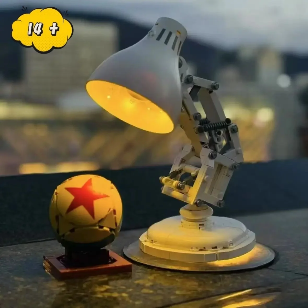 In Stock 613PCS ICONS Series Pixar Small Desk Lamp 21357 Lighting Model Building Blocks Children's Christmas Birthday Gift
In Stock 613PCS ICONS Series Pixar Small Desk Lamp 21357 Lighting Model Building Blocks Children's Christmas Birthday Gift