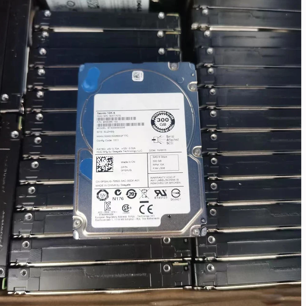 HDD для серверного жесткого диска R620 R710 R715 ST300MM0006 Жесткий диск 300G 10K SAS 2,5 дюйма
HDD для серверного жесткого диска R620 R710 R715 ST300MM0006 Жесткий диск 300G 10K SAS 2,5 дюйма