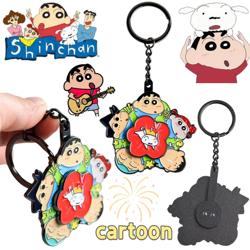 New creative Crayon Shin-chan keychain, cartoon cute, high appearance value, stylish and personalized portable key ring pendant
New creative Crayon Shin-chan keychain, cartoon cute, high appearance value, stylish and personalized portable key ring pendant