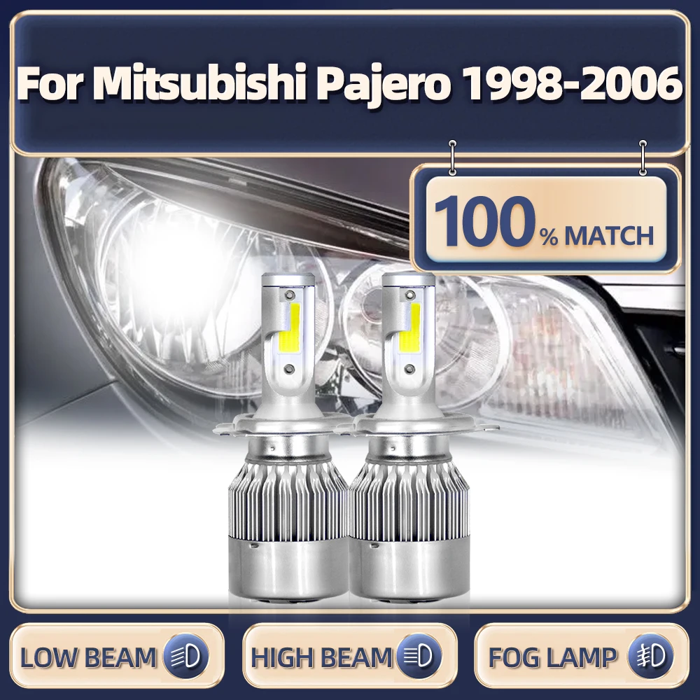 H4 Canbus LED Headlight 120W 6000K 12V LED Car Light Bulbs For Mitsubishi Pajero 1998 1999 2000 2001 2002 2003 2004 2005 2006
H4 Canbus LED Headlight 120W 6000K 12V LED Car Light Bulbs For Mitsubishi Pajero 1998 1999 2000 2001 2002 2003 2004 2005 2006