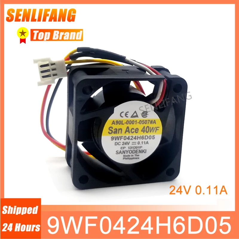 40*40*20 мм 4020 квадратный кулер 9WF0424H6D05 DC24V 0.11A для SANYO охлаждающий вентилятор 3 линии Новый
40*40*20 мм 4020 квадратный кулер 9WF0424H6D05 DC24V 0.11A для SANYO охлаждающий вентилятор 3 линии Новый