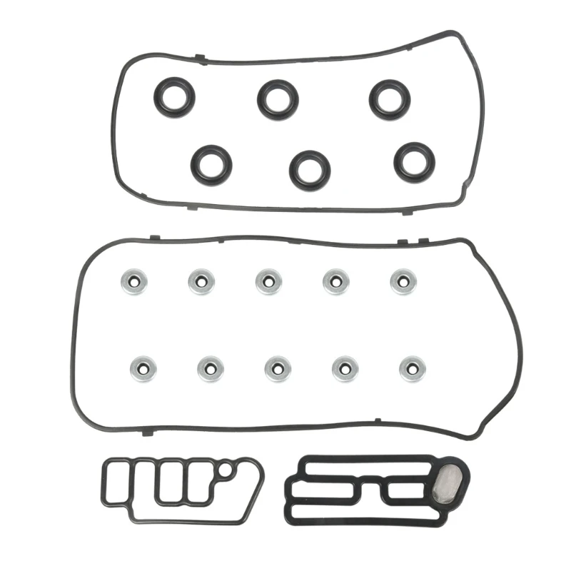 D5BE Complete Left Right Valves Cover Seal Set 12030RJA000 Simple Installs for Vehicle
D5BE Complete Left Right Valves Cover Seal Set 12030RJA000 Simple Installs for Vehicle