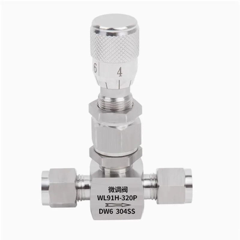 3/4/6/8/12mm 1/8" 1/4" 3/8" 1/2" Stainless Steel 304 Needle Valve Micro Flow Regulating Metering Valve Controller Water Gas
3/4/6/8/12mm 1/8" 1/4" 3/8" 1/2" Stainless Steel 304 Needle Valve Micro Flow Regulating Metering Valve Controller Water Gas