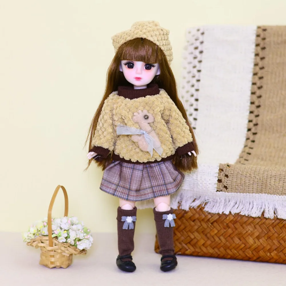 1/6 SD 30cm Bjd Doll with Clothes Long Hair with Wig Make Up Princess Dress Up BJD Dolls Anime Elegant
1/6 SD 30cm Bjd Doll with Clothes Long Hair with Wig Make Up Princess Dress Up BJD Dolls Anime Elegant