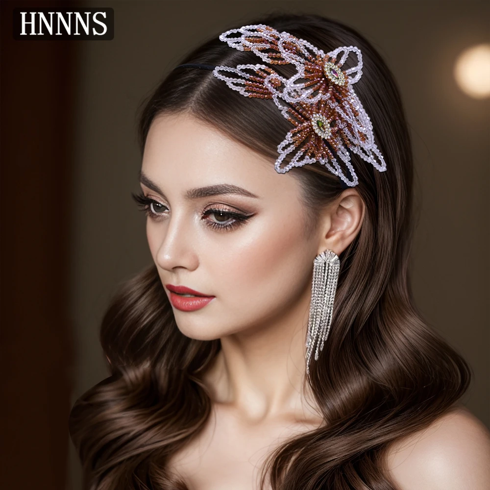 HNNNS Crystal Flower Beaded Headband Orange Vintage Hair Hoop Fashion Hair Piece For Girls Party Wedding Hair Accessories A35
HNNNS Crystal Flower Beaded Headband Orange Vintage Hair Hoop Fashion Hair Piece For Girls Party Wedding Hair Accessories A35