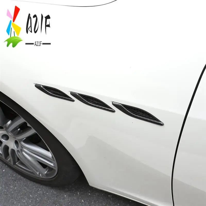 A21F-для Maserati Ghibli 2014-2022 сухое углеродное волокно боковое вентиляционное отверстие автомобиля крышка накладка наклейка аксессуары
A21F-для Maserati Ghibli 2014-2022 сухое углеродное волокно боковое вентиляционное отверстие автомобиля крышка накладка наклейка аксессуары