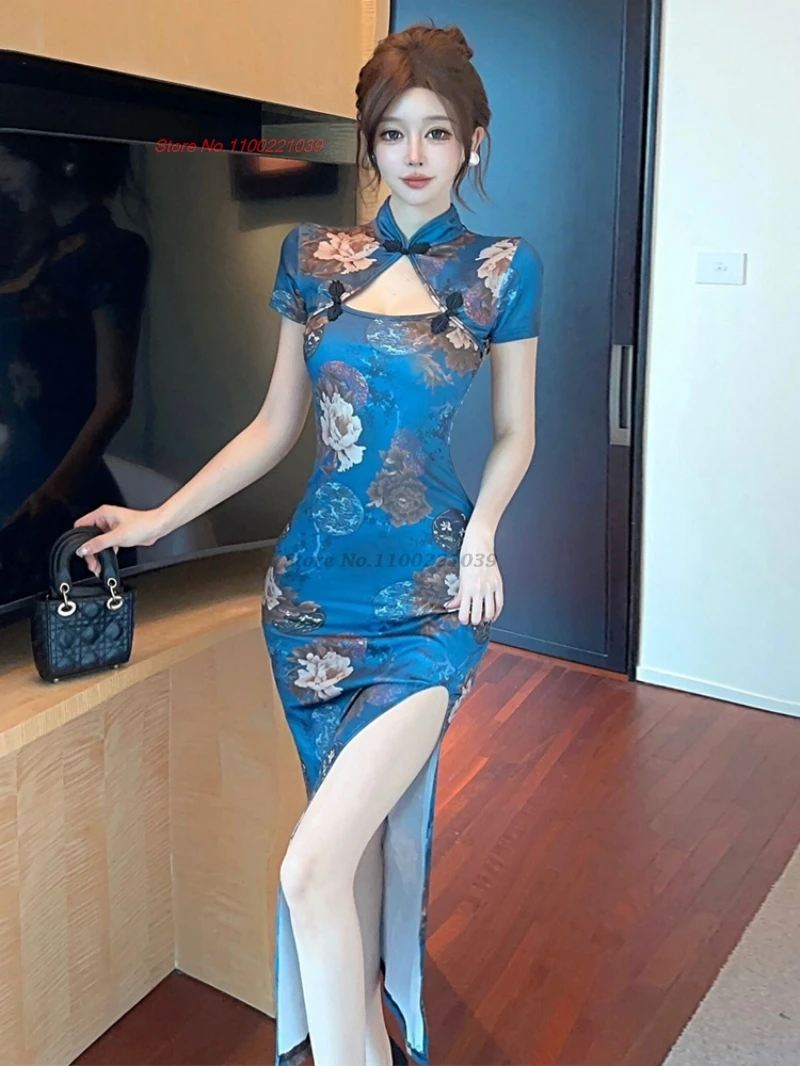 2025 китайское улучшенное Cheongsam, традиционное эластичное вечернее платье Ципао с цветочным принтом, винтажное банкетное Ципао, сексуальное платье для ночного клуба
2025 китайское улучшенное Cheongsam, традиционное эластичное вечернее платье Ципао с цветочным принтом, винтажное банкетное Ципао, сексуальное платье для ночного клуба