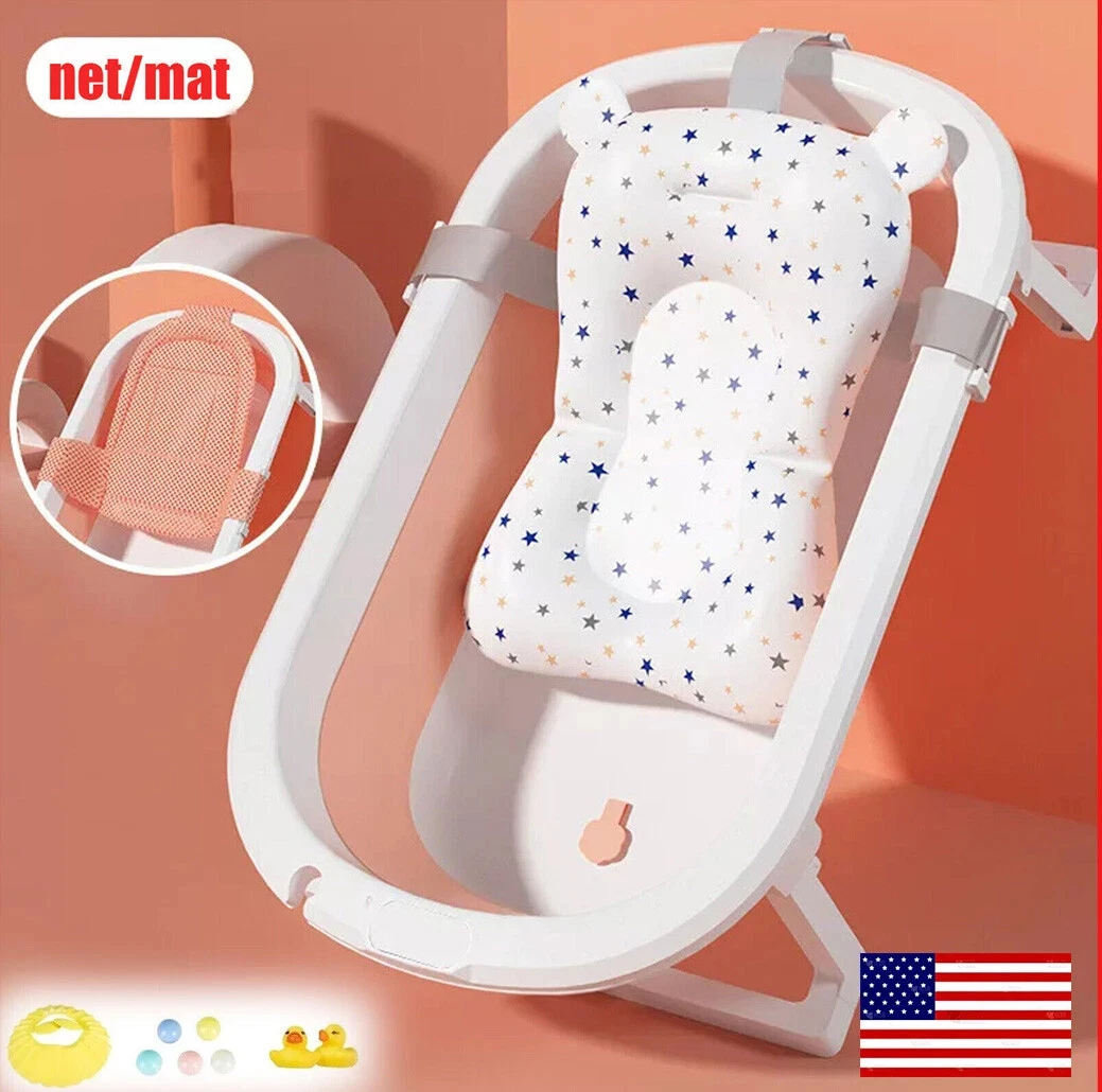 Baby Bath Net Mat Children Newborn Adjustable Bathtub Pillow Seat Cushion Cross-shaped Anti-slip Bathtub Shower Cradle Bed Seat
Baby Bath Net Mat Children Newborn Adjustable Bathtub Pillow Seat Cushion Cross-shaped Anti-slip Bathtub Shower Cradle Bed Seat