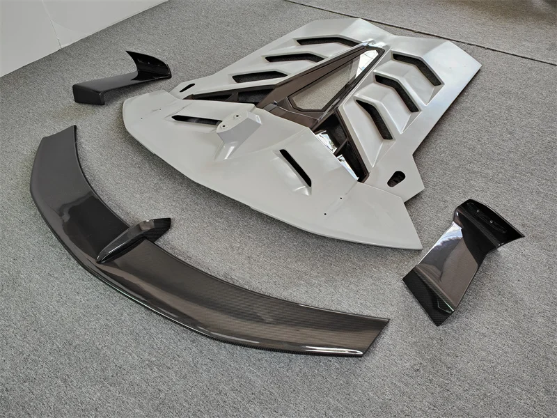 New Condition for Aventador LP700 Carbon Fiber SVJ Style Spoiler Body Kit for Upgrade Bumper
New Condition for Aventador LP700 Carbon Fiber SVJ Style Spoiler Body Kit for Upgrade Bumper