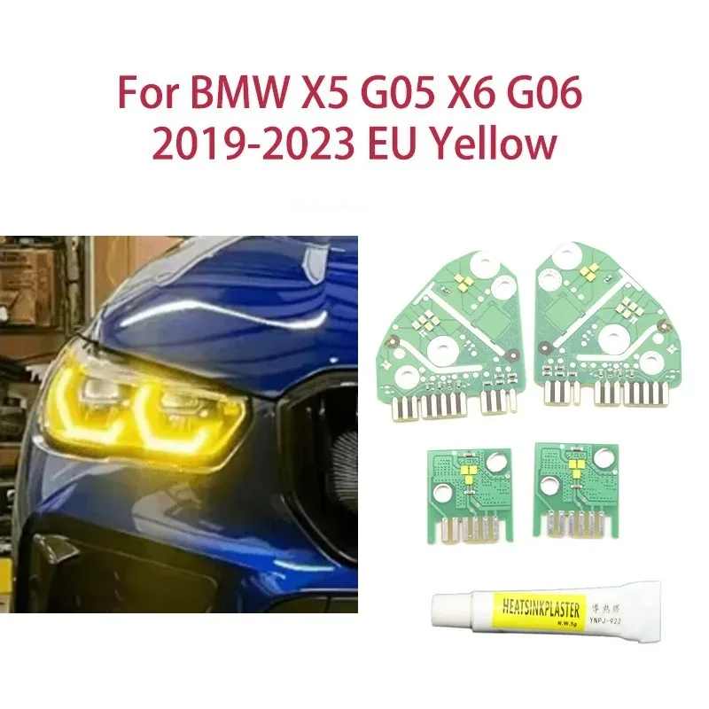 Lemon Yellow DRL Board Chip For BMW X5 G05 X6 G06 2019-2023 EU version Angel Eyes light modification Car headlights Ballast chip
Lemon Yellow DRL Board Chip For BMW X5 G05 X6 G06 2019-2023 EU version Angel Eyes light modification Car headlights Ballast chip