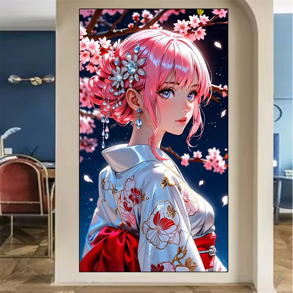New Japan Anime Girl Diamond Painting Cartoon Cherry Blossom Embroidery Mosaic Cross Embroidery DIY Hobby Art Home Decoration
New Japan Anime Girl Diamond Painting Cartoon Cherry Blossom Embroidery Mosaic Cross Embroidery DIY Hobby Art Home Decoration