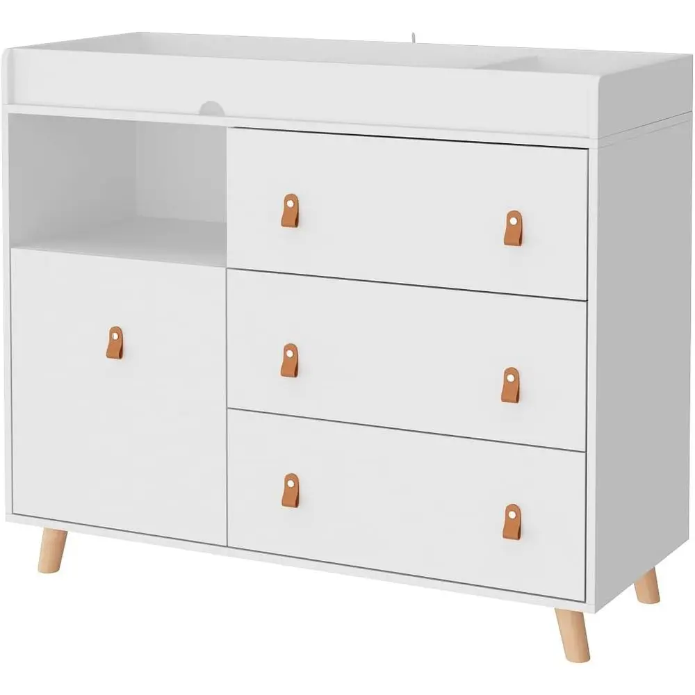 Luxury Nursery Dresser with 3 Drawers, Unisex Changing Table
Luxury Nursery Dresser with 3 Drawers, Unisex Changing Table