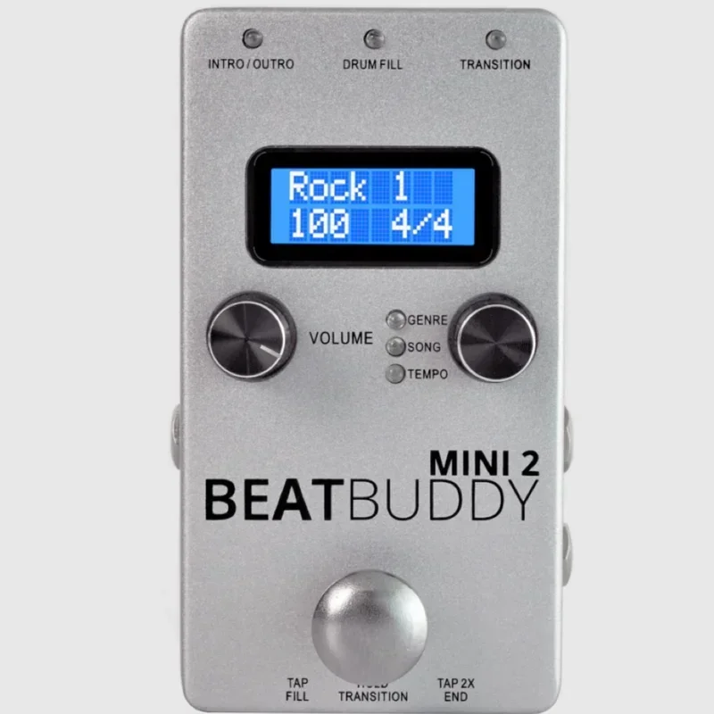 Singular Sound BeatBuddy 2 Portable Drummer Pedal With An On-Screen Visual Metronome,Volume Wheel Performance
Singular Sound BeatBuddy 2 Portable Drummer Pedal With An On-Screen Visual Metronome,Volume Wheel Performance