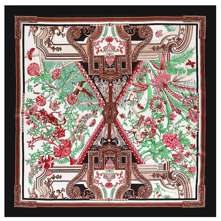 Luxury Brand Winter Scarf 130cm Phoenix DeerTwill 100% Silk Scarf Women Square Scarves Kerchief For Ladies Fashion Shawl Echarpe
Luxury Brand Winter Scarf 130cm Phoenix DeerTwill 100% Silk Scarf Women Square Scarves Kerchief For Ladies Fashion Shawl Echarpe