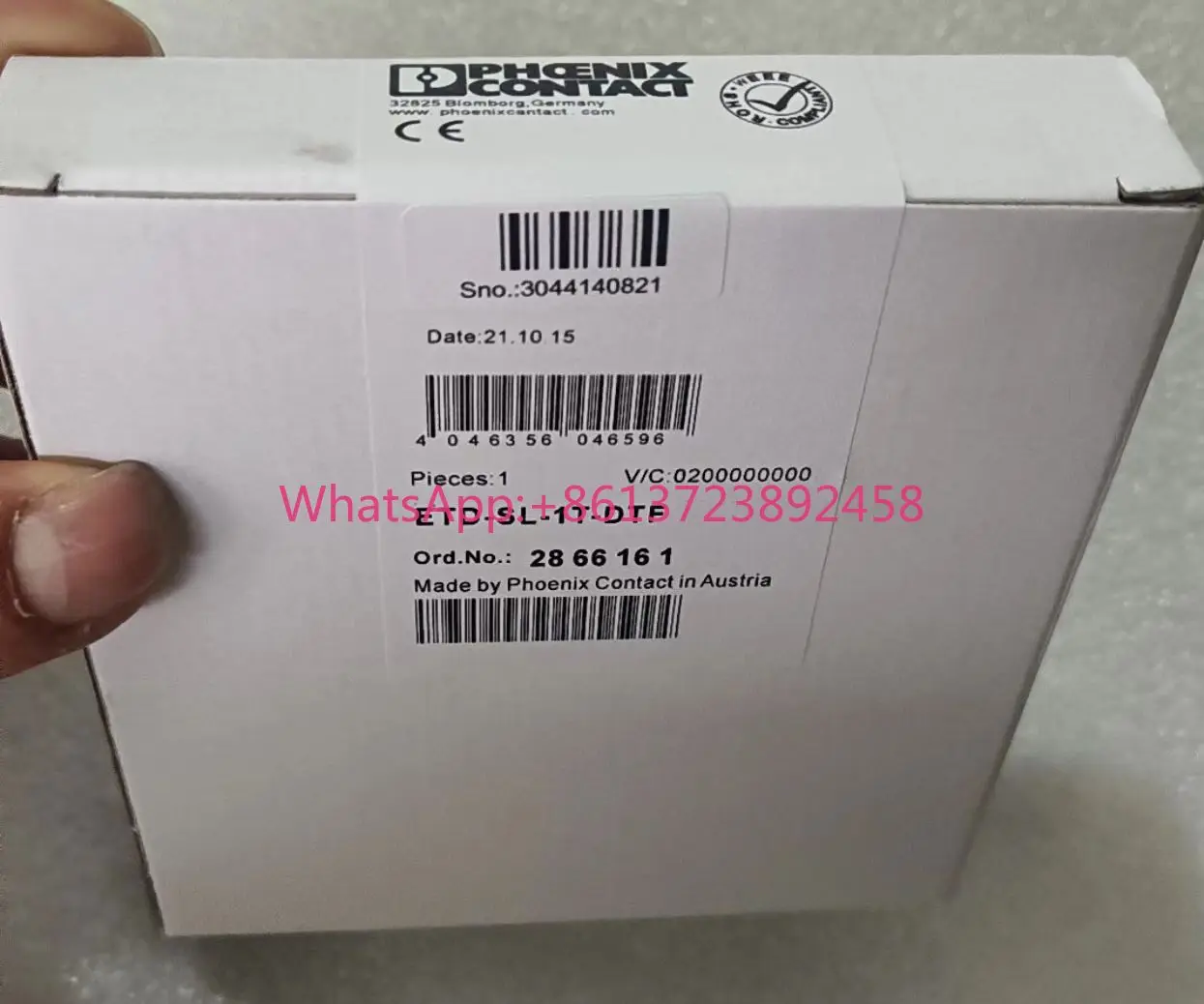 New Phoenix Time Relay ETD-SL-1T-DTF High Quality
New Phoenix Time Relay ETD-SL-1T-DTF High Quality