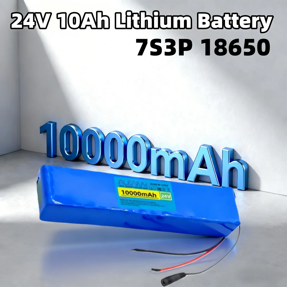 Rechargeable Battery Pack 24V 10Ah Lithium Battery 25.2v 10000mAh for 250W 350W Electronic Scooter Battery, Battery Bicycle
Rechargeable Battery Pack 24V 10Ah Lithium Battery 25.2v 10000mAh for 250W 350W Electronic Scooter Battery, Battery Bicycle