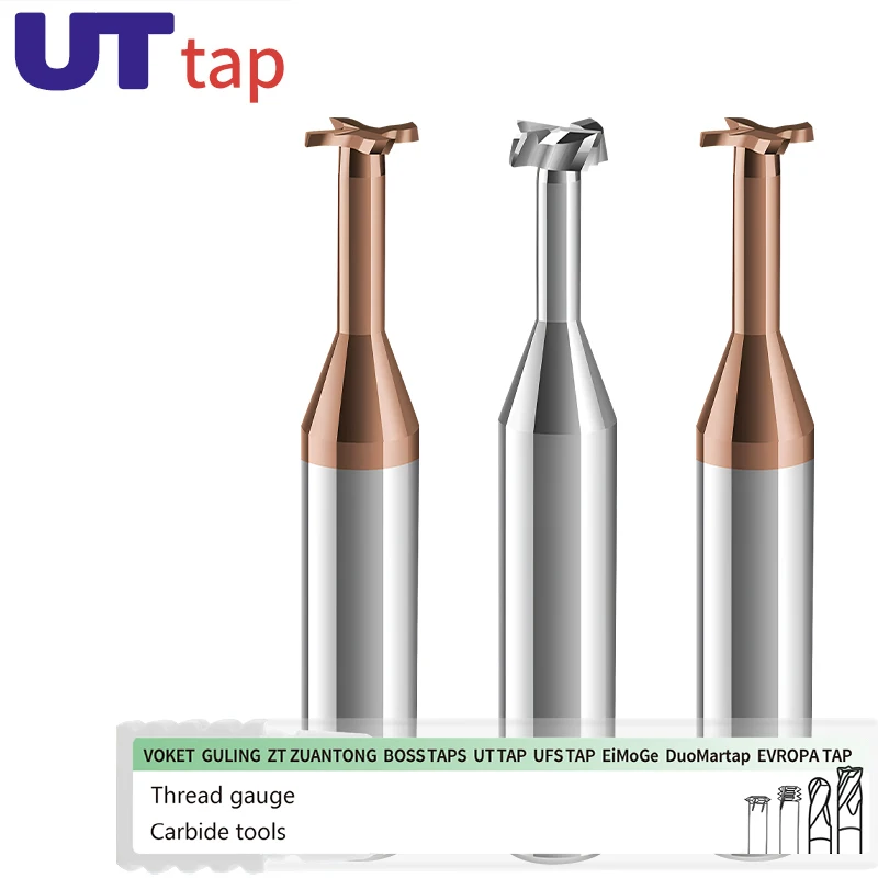 UT TAP 1PCS T-Slot Milling Cutter for Metal Router Bit Slot Milling HRC60 T-Type Outer Diameter 3mm-20mm Thickness H0.5~H8
UT TAP 1PCS T-Slot Milling Cutter for Metal Router Bit Slot Milling HRC60 T-Type Outer Diameter 3mm-20mm Thickness H0.5~H8