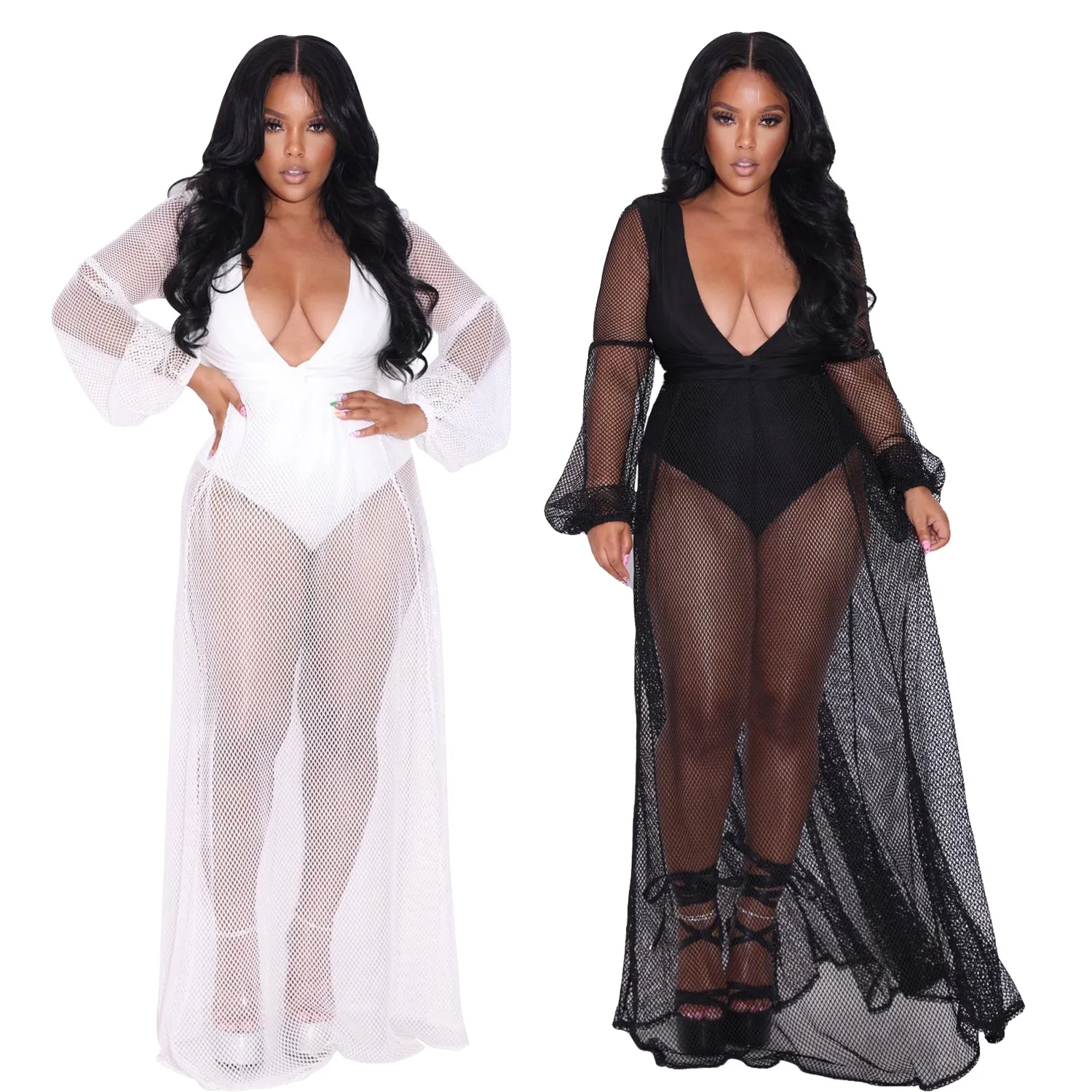 AL222 Women's Mesh Jumpsuit Sexy V-Neck Swimsuit Jumpsuit Beach Sunscreen Summer
AL222 Women's Mesh Jumpsuit Sexy V-Neck Swimsuit Jumpsuit Beach Sunscreen Summer