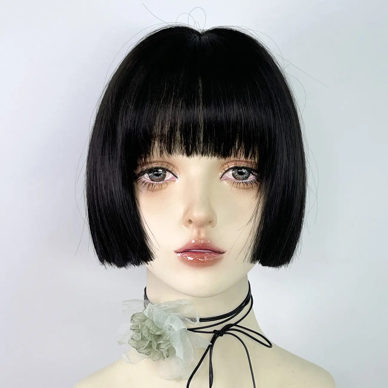 One-size-fits-all wig short hair female full head bobo head Bobo two-dimensional short straight hair ultra-short hair ear-length
One-size-fits-all wig short hair female full head bobo head Bobo two-dimensional short straight hair ultra-short hair ear-length
