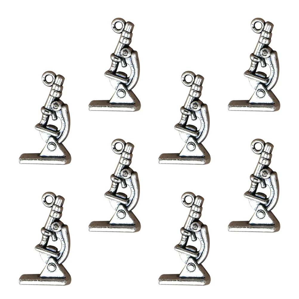 20 шт., подвеска из сплава с микроскопом, серебряное ожерелье «сделай сам», браслет, брелок, аксессуары для изготовления ювелирных изделий
20 шт., подвеска из сплава с микроскопом, серебряное ожерелье «сделай сам», браслет, брелок, аксессуары для изготовления ювелирных изделий