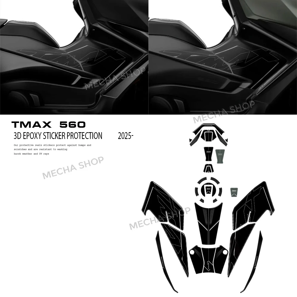 Tank Pad for Tmax 560 2025 Motorcycle Accessories 3D Resin Decal Kit Motorcycle Accessories
Tank Pad for Tmax 560 2025 Motorcycle Accessories 3D Resin Decal Kit Motorcycle Accessories