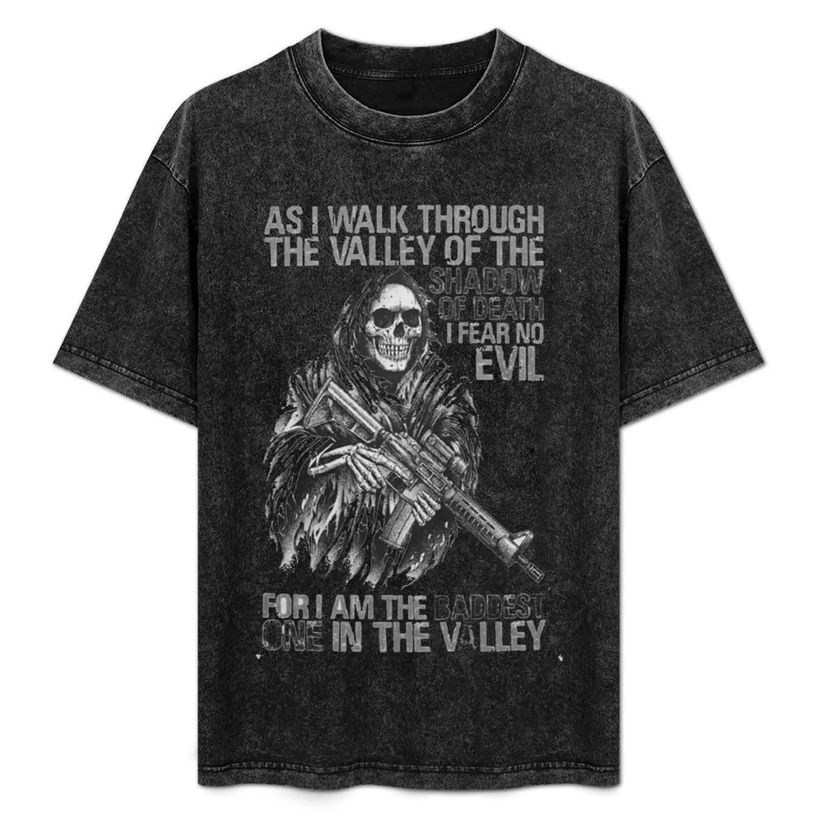 Shadow of death I fear no Evil T-Shirt Essential Solid Color T-Shirt
Shadow of death I fear no Evil T-Shirt Essential Solid Color T-Shirt