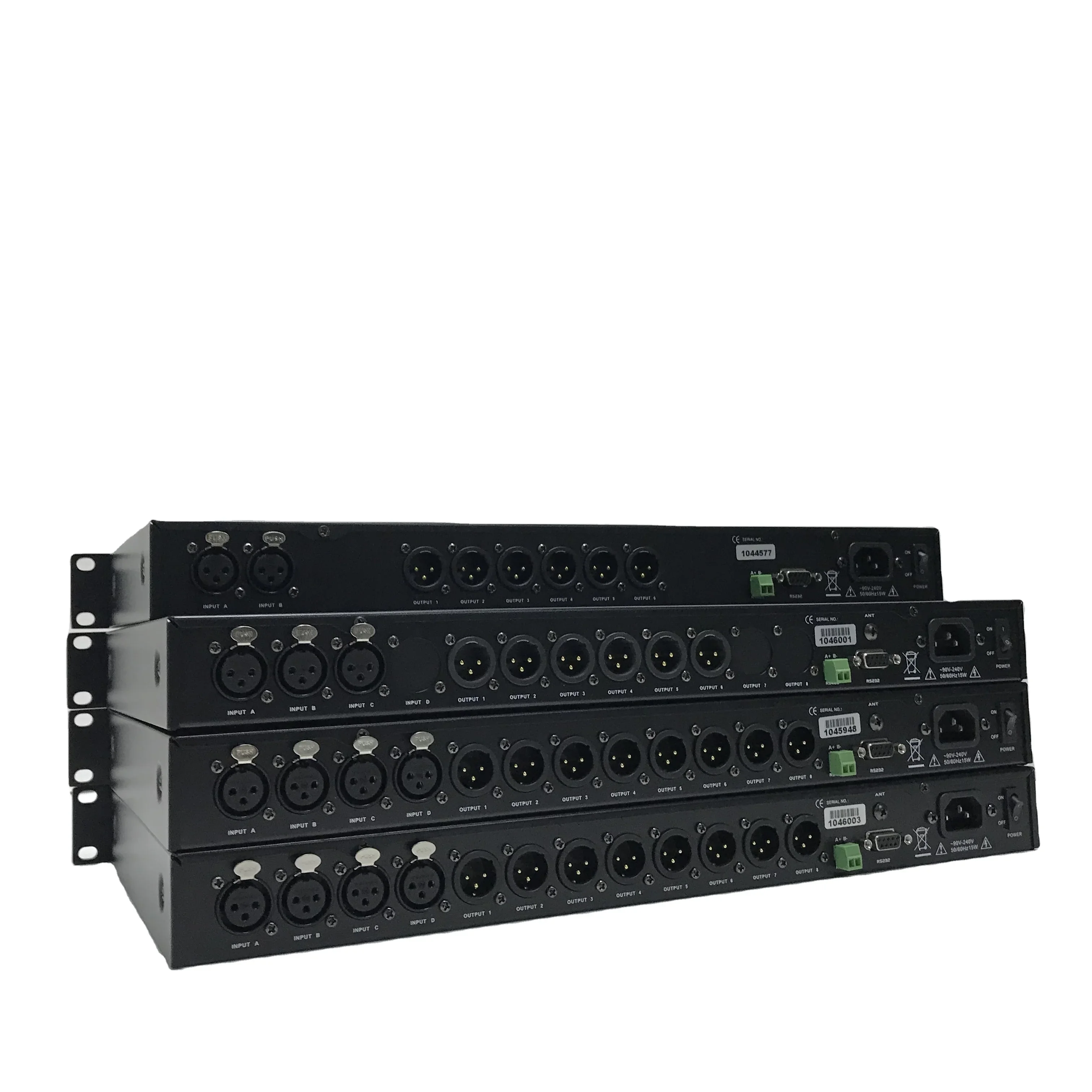 High Dynamic Range Pro Signal New Digital Audio Processor WIth Display Wi-fi Dante DSP48X