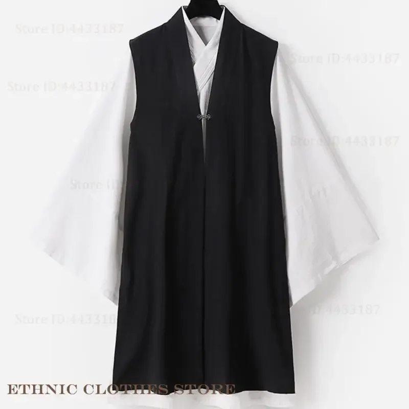 Традиционный китайский жилет Hanfu, костюм для косплея, даосский халат Wudang, костюм Тай Чи, униформа в стиле ретро, хлопково-льняная восточная одежда 9XL
Традиционный китайский жилет Hanfu, костюм для косплея, даосский халат Wudang, костюм Тай Чи, униформа в стиле ретро, хлопково-льняная восточная одежда 9XL