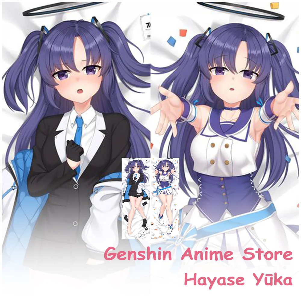 Чехол для подушки Hayase Yuka с рисунком Dakimakura, аниме, двухсторонний принт, синий архив Hayase Yuka, реквизит для косплея 
Чехол для подушки Hayase Yuka с рисунком Dakimakura, аниме, двухсторонний принт, синий архив Hayase Yuka, реквизит для косплея
