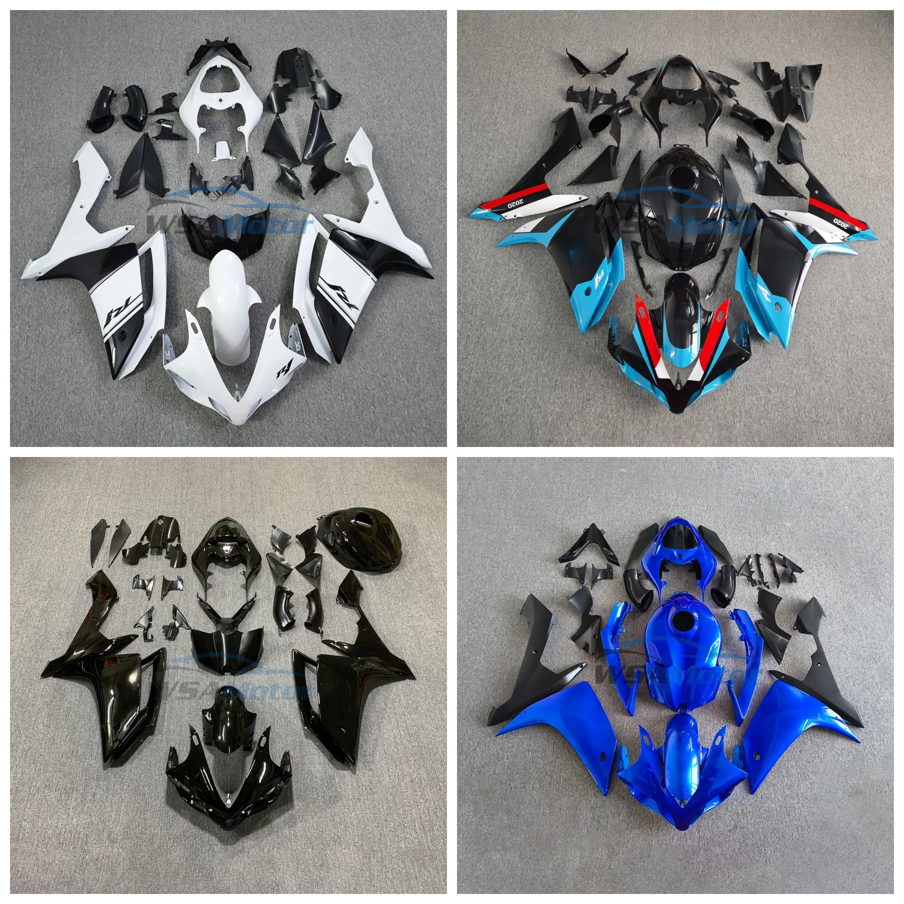 Injection Mold New ABS Fairings Kit Fit For YAMAHA YZF-R1 2007 2008 07 08 R1 Bodywork Set Blue Black White
Injection Mold New ABS Fairings Kit Fit For YAMAHA YZF-R1 2007 2008 07 08 R1 Bodywork Set Blue Black White