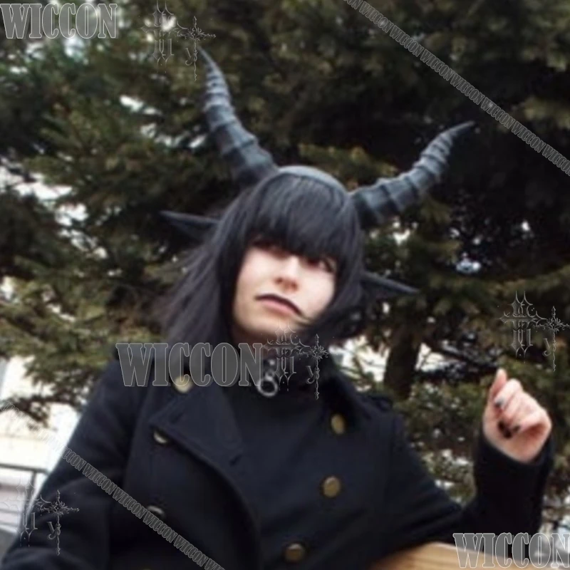 Black Demon Horn And Ear Headpiece Spiky Devil Headband Cosplay Gothic Halloween Live Stream Themed Party Navidad Carnaval Event
Black Demon Horn And Ear Headpiece Spiky Devil Headband Cosplay Gothic Halloween Live Stream Themed Party Navidad Carnaval Event