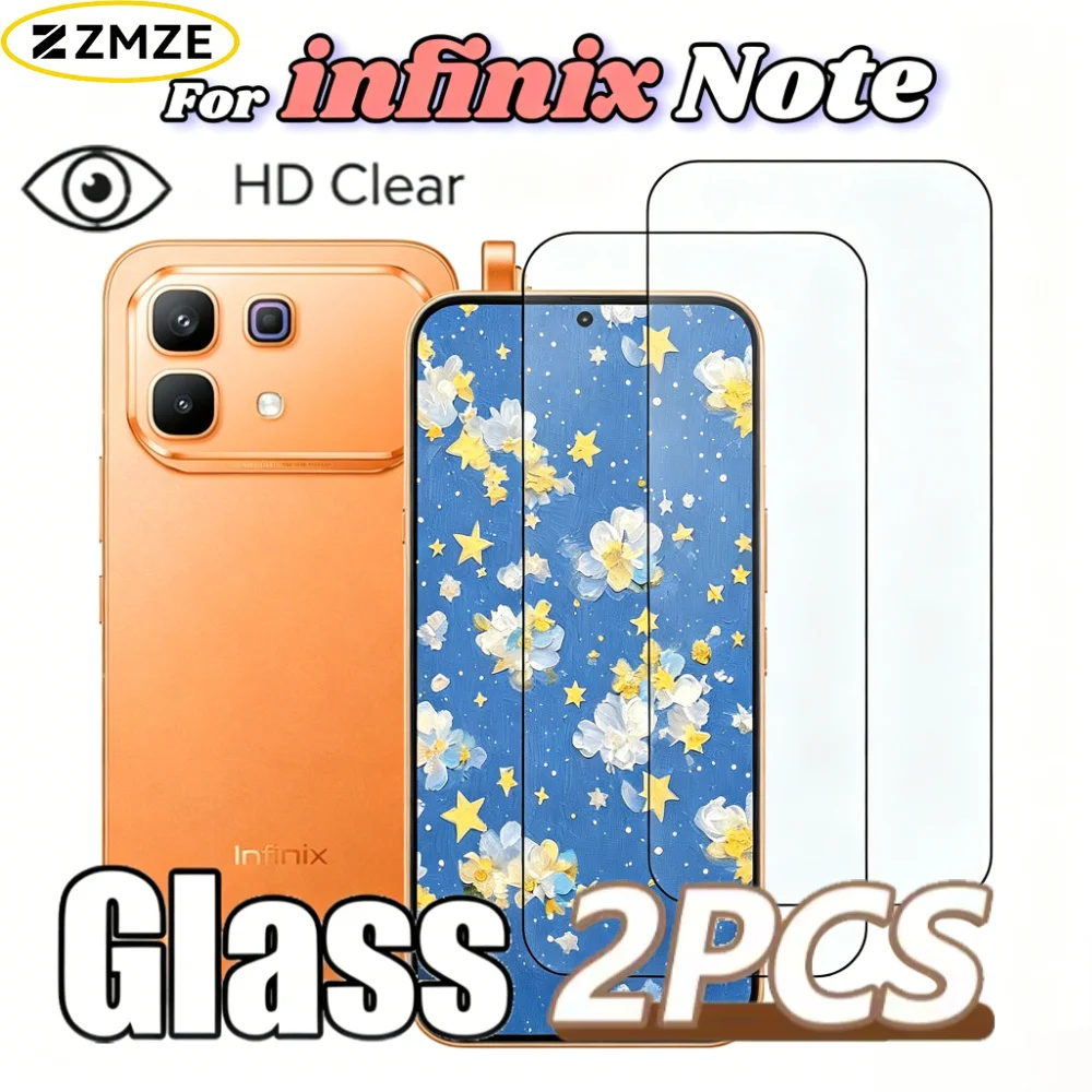 2 Pack For infinix Note 60 50 40 30 10 Pro+ 60 Ultra 50S 50X HD Glossy Tempered Glass Films For infinix Note 40S 40X 30 VIP 30i
2 Pack For infinix Note 60 50 40 30 10 Pro+ 60 Ultra 50S 50X HD Glossy Tempered Glass Films For infinix Note 40S 40X 30 VIP 30i