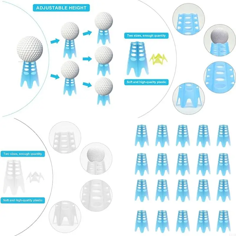 20Pcs Professional Golf Simulator Tees Ball Nails Training Golf Mat Tees For Practice And Tournaments Enduring
20Pcs Professional Golf Simulator Tees Ball Nails Training Golf Mat Tees For Practice And Tournaments Enduring