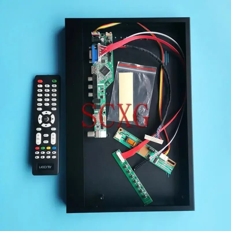 For N141I1 N141I3 N141I4 TV Analog Driver Board+Metal Case 14.1" 1CCFL DIY Kit LVDS 30 Pin VGA HDMI-Compatible AV USB 1280*800
For N141I1 N141I3 N141I4 TV Analog Driver Board+Metal Case 14.1" 1CCFL DIY Kit LVDS 30 Pin VGA HDMI-Compatible AV USB 1280*800