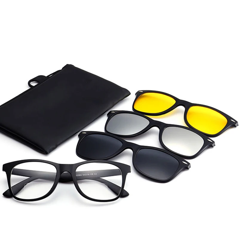 Classic Men Round Bifocal Reading Glasses With 5Pcs Magnetic Clip-on lenses Polarized Sunglasses +100 +150 +200 +250 +300 +350
Classic Men Round Bifocal Reading Glasses With 5Pcs Magnetic Clip-on lenses Polarized Sunglasses +100 +150 +200 +250 +300 +350