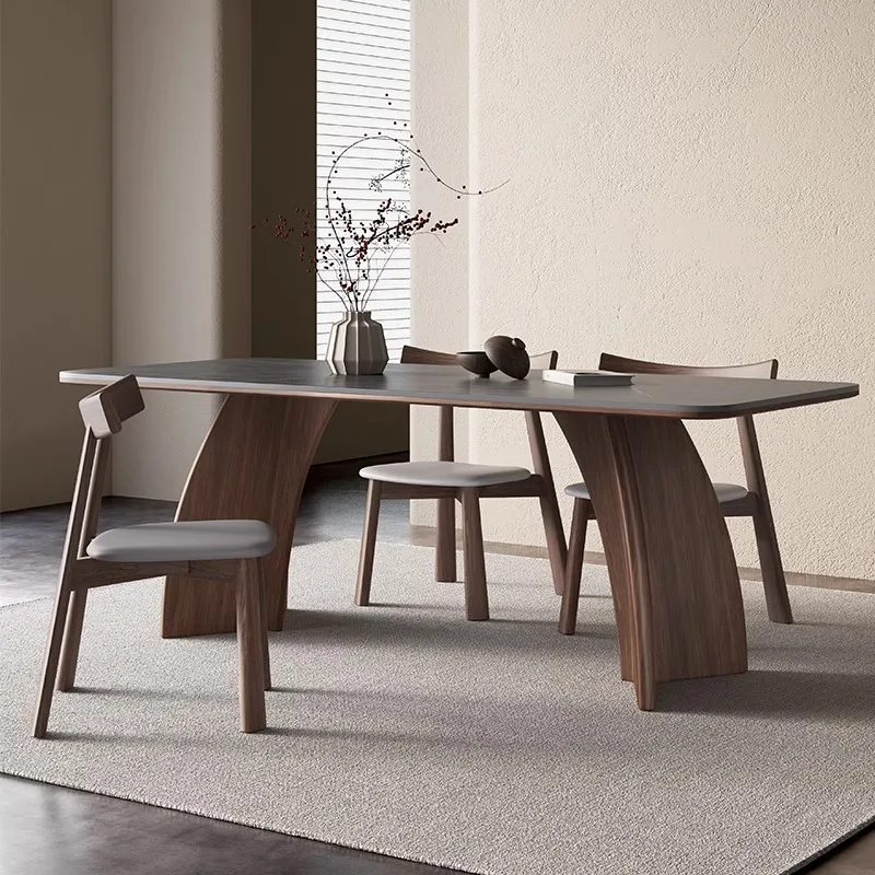 Italian-style Dining Tables Light Luxury Modern High-end Dining Tables Solid Wood Dining Room Furniture Linge De Table YSCZ
Italian-style Dining Tables Light Luxury Modern High-end Dining Tables Solid Wood Dining Room Furniture Linge De Table YSCZ