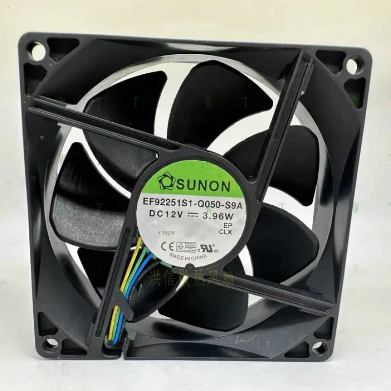 H 1 PCS For SUNON Fan EF92251S1-Q050-S9A DC12V 3.96W 9225 9CM 4 wire Cooling Fan
H 1 PCS For SUNON Fan EF92251S1-Q050-S9A DC12V 3.96W 9225 9CM 4 wire Cooling Fan