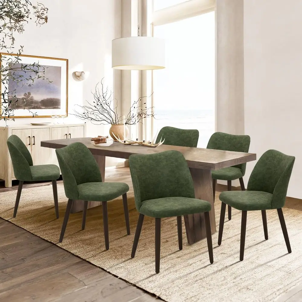 holstered Dining Chairs Set of 6, Modern PU Leather Dining Room Kitchen Side Chair with Padded Seat and Wood Legs Restaurant
holstered Dining Chairs Set of 6, Modern PU Leather Dining Room Kitchen Side Chair with Padded Seat and Wood Legs Restaurant