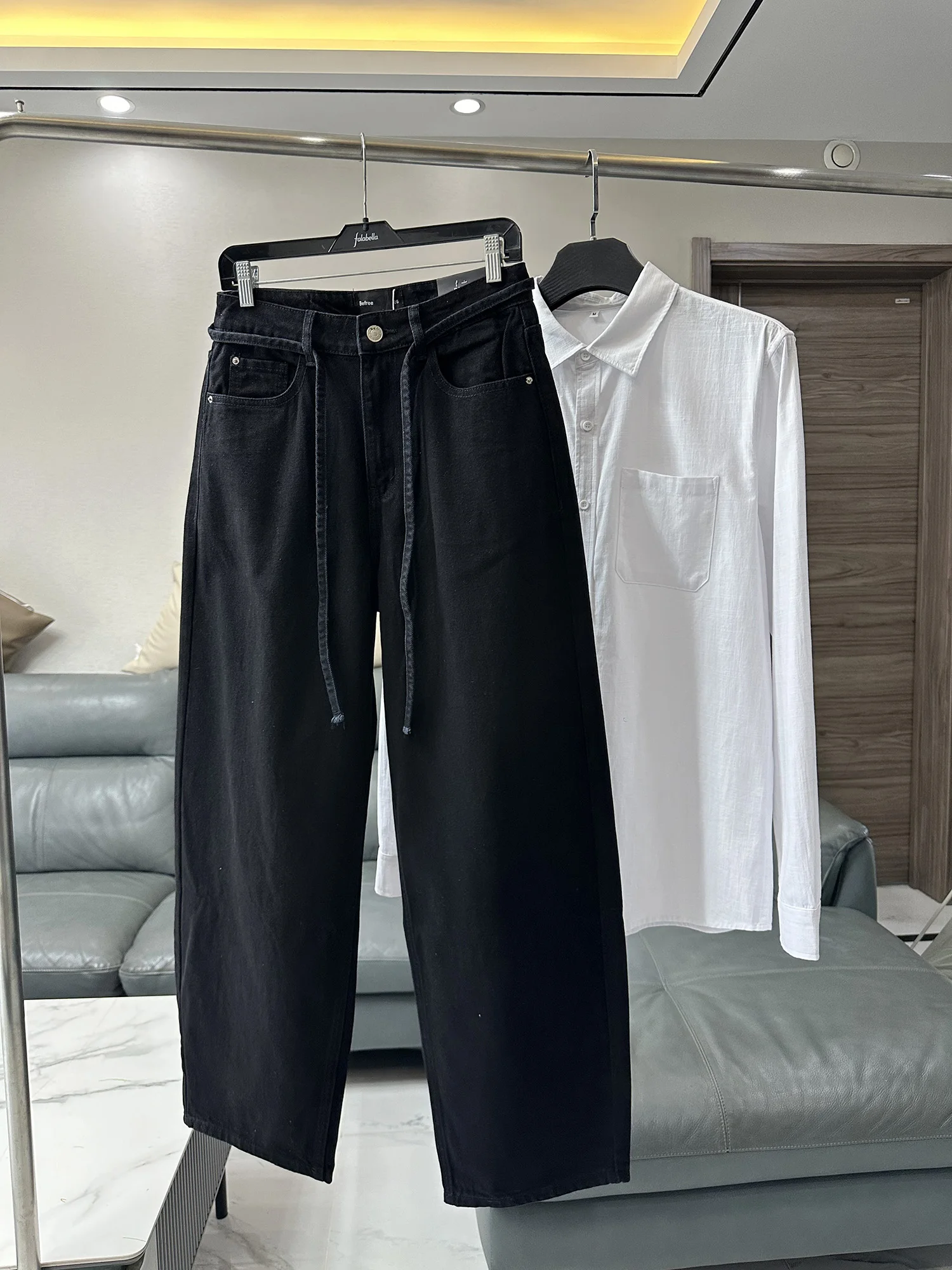 Heavyweight Black Jeans Straight Leg Loose Fit Men's Spring Water Wash Casual Pants Fashionable Urban Style Cotton Polyester ...
Heavyweight Black Jeans Straight Leg Loose Fit Men's Spring Water Wash Casual Pants Fashionable Urban Style Cotton Polyester ...