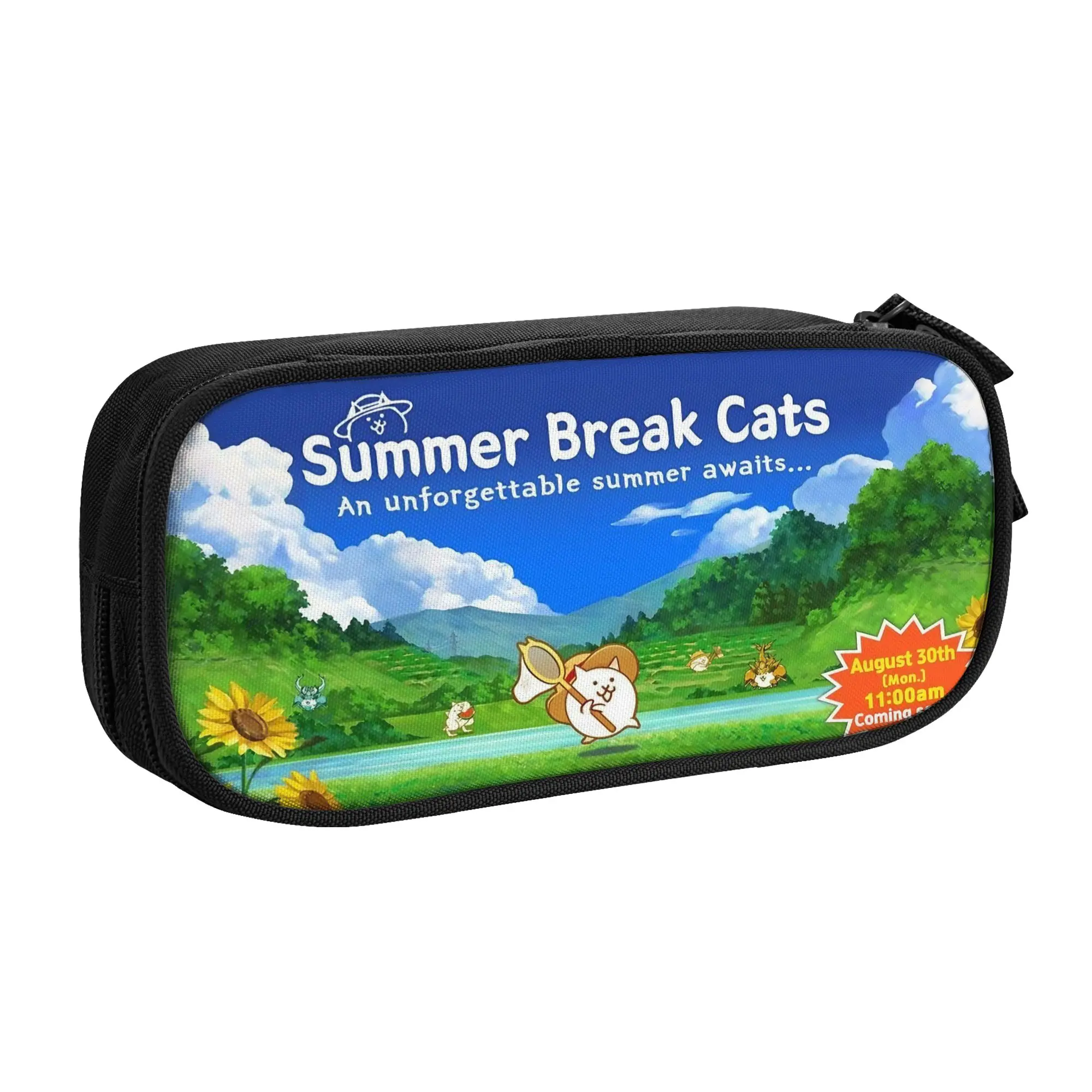 New Cartoon Game Pencil Cases The Battle Cats Pencil Box for Student Large Storage Bag Students School Gifts Stationery
New Cartoon Game Pencil Cases The Battle Cats Pencil Box for Student Large Storage Bag Students School Gifts Stationery