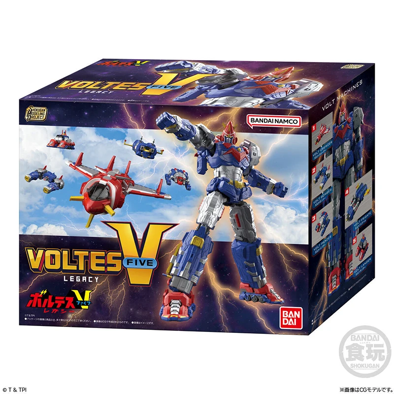 BANDAI SMP PB LIMITED Суперэлектромагнитная машина Voltes V Voltes V Legacy Let's Volt In! Фигурка-модель аниме-персонажа
BANDAI SMP PB LIMITED Суперэлектромагнитная машина Voltes V Voltes V Legacy Let's Volt In! Фигурка-модель аниме-персонажа