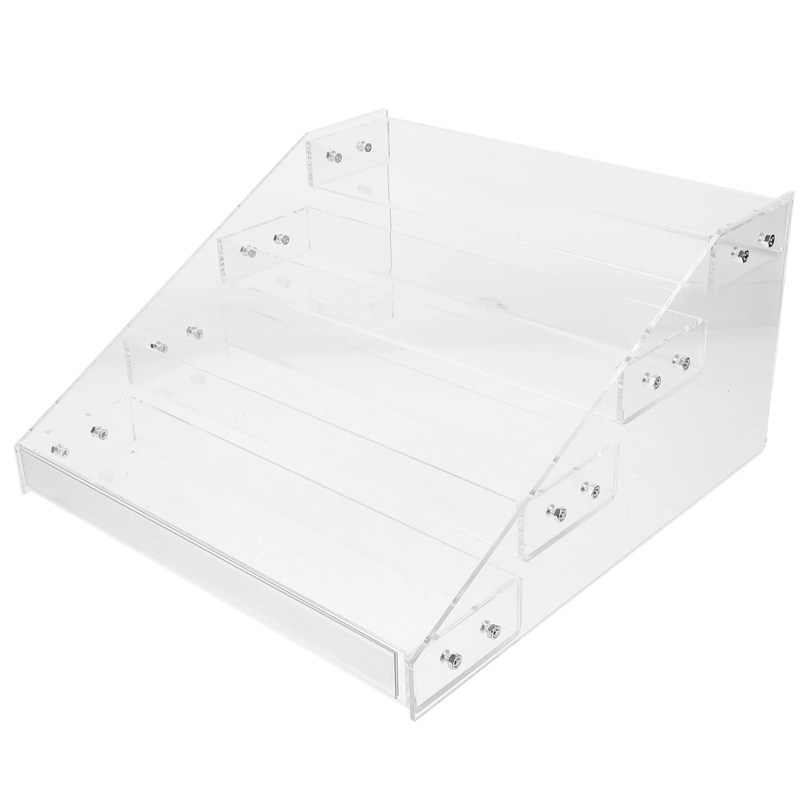 Retail Display Rack 4 Layer Snack Shelf 31CM Long 7.4CM Wide Beverage Riser Drink Holder Food Display Supermarket Storage
Retail Display Rack 4 Layer Snack Shelf 31CM Long 7.4CM Wide Beverage Riser Drink Holder Food Display Supermarket Storage