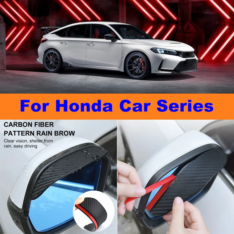 2Pcs Rearview Mirror Rain Eyebrow Sun Visor Rain Shield Guard For Honda Civic Accord CRV HRV ZRV Fit Jazz City Passport Pilot
2Pcs Rearview Mirror Rain Eyebrow Sun Visor Rain Shield Guard For Honda Civic Accord CRV HRV ZRV Fit Jazz City Passport Pilot
